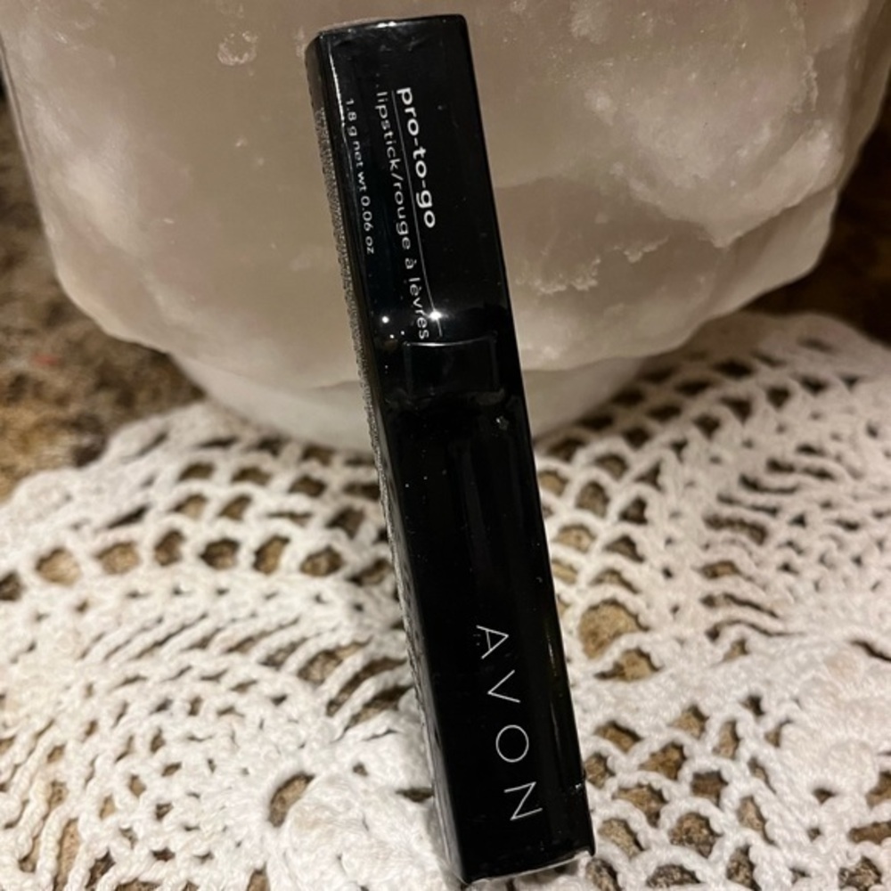 Avon Pro to Go Lipstick Cherry Glisten New Old Stock